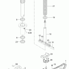 YETI Pro Army V-800 Передняя подвеска и лыжи