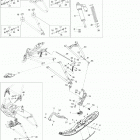 Xtrim Boondocker 800R E-TEC Передняя подвеска и лыжи