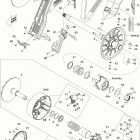 Rave SC 600 E-TEC Защита ремня вариатора
