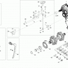 Adventure GT 600 E-TEC Привод гусеницы