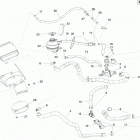 49 Ranger 600 E-TEC Система охлаждения