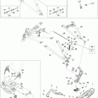 Xtrim 550 Передняя подвеска и лыжи