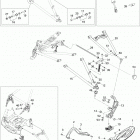 Rave 550 Передняя подвеска и лыжи