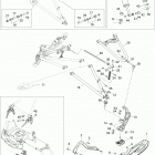 Rave RE 800R E-TEC Передняя подвеска и лыжи