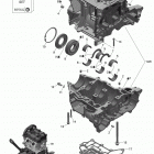 Adventure LX 600 ACE Блок двигателя