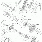 Rave 550 Защита ремня вариатора