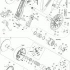 Xtrim BoonDocker 800R E-TEC Защита ремня вариатора