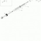 Rave SC 600 E-TEC 07- Take Apart Shock, Ski