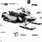 Xtrim SC 600 E-TEC Наклейки