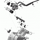 Adventure LX 600 ACE Коллектор воздухозаборника и корпус дросселя