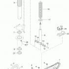 YETI Pro 550 Передняя подвеска и лыжи