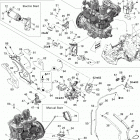 Rave RE 600 E-TEC 01- Engine And Engine Support 600HO ETEC