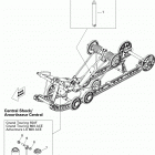 Adventure LX 600 ACE Задний амортизатор