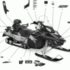 Adventure GT 600 E-TEC Наклейки