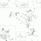 Adventure GT 600 SDI Передняя подвеска и лыжи