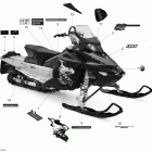 Xtrim 600 E-TEC Наклейки