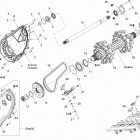 Xtrim 550 Привод гусеницы