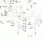 Xtrim 600 E-TEC 10- Electrical Harness 600HOETEC
