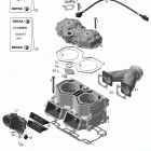 Xtrim 800R PowerTEK Цилиндр и головка