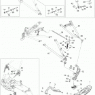 Rave 550 Передняя подвеска и лыжи