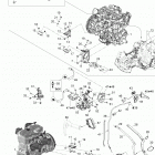 Xtrim Commander 600 SDI Двигатель и крепление