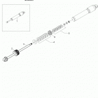 Rave 600 07- Take Apart Shock rear