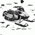 Rave RE 600 E-TEC Наклейки