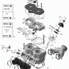 Xtrim Commander Limited 600 SDI Цилиндр и головка