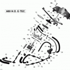 Xtrim 600 E-TEC Мощностной клапан