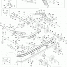 Rave RE 600 E-TEC Задняя подвеска