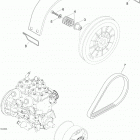 YETI Pro V-800 Защита ремня вариатора