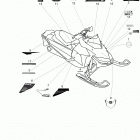 Rave RE 600 E-TEC Наклейки