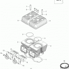 Rave Xtrim Std 550F Цилиндр и головка