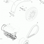 YETI SUV 550 Защита ремня вариатора