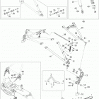 Xtrim Commander Limited 600 SDI Передняя подвеска и лыжи