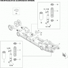 Adventure Ranger 550 RF Задний амортизатор