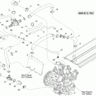 Xtrim SC 600 E-TEC Система охлаждения