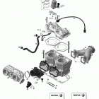 Rave RE 600 E-TEC Цилиндр