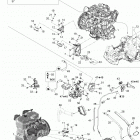 Adventure GT 600 SDI Двигатель и крепление