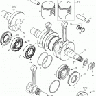 Forest Fox 440 EL 01- Crankshaft