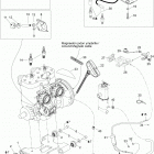 Rave 600 HO SDI Двигатель и крепление