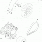 YETI Pro V-800 Защита ремня вариатора