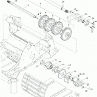 Forest Fox 440 EL Привод трака и трак