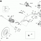 Ranger V-800 06- Hydraulic Brakes RANGER