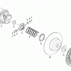 Rave RE 600 Ведомый шкив