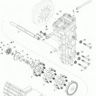 YETI TUV 600 HO SDI Привод трака и трак