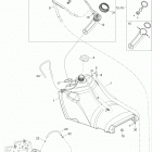 Adventure GT 600HO SDI Топливная система