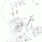 Rave RE 600 Двигатель и крепление