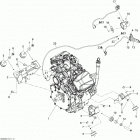 Ranger V-800 Двигатель и крепление