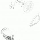 YETI Pro 550 Защита ремня вариатора